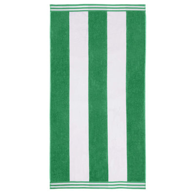 Oversized Cabana Striped Cotton Beach Towels