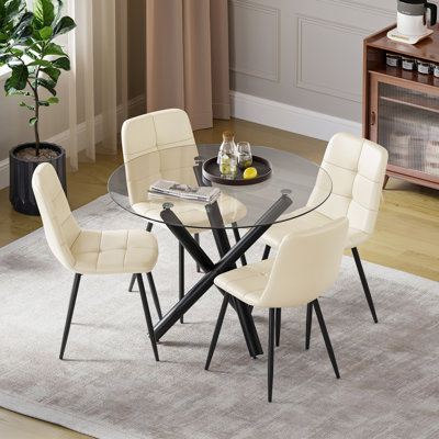 Canvar 4 - Person Dining Set