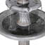 Fontaine cascade autoportante à 2 niveaux pour décoration de jardin extérieur