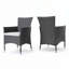 Chaise d'extérieur en osier PE-1683006149