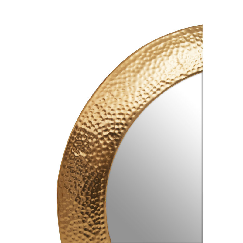 Dunkin Metal Flat Wall Mirror