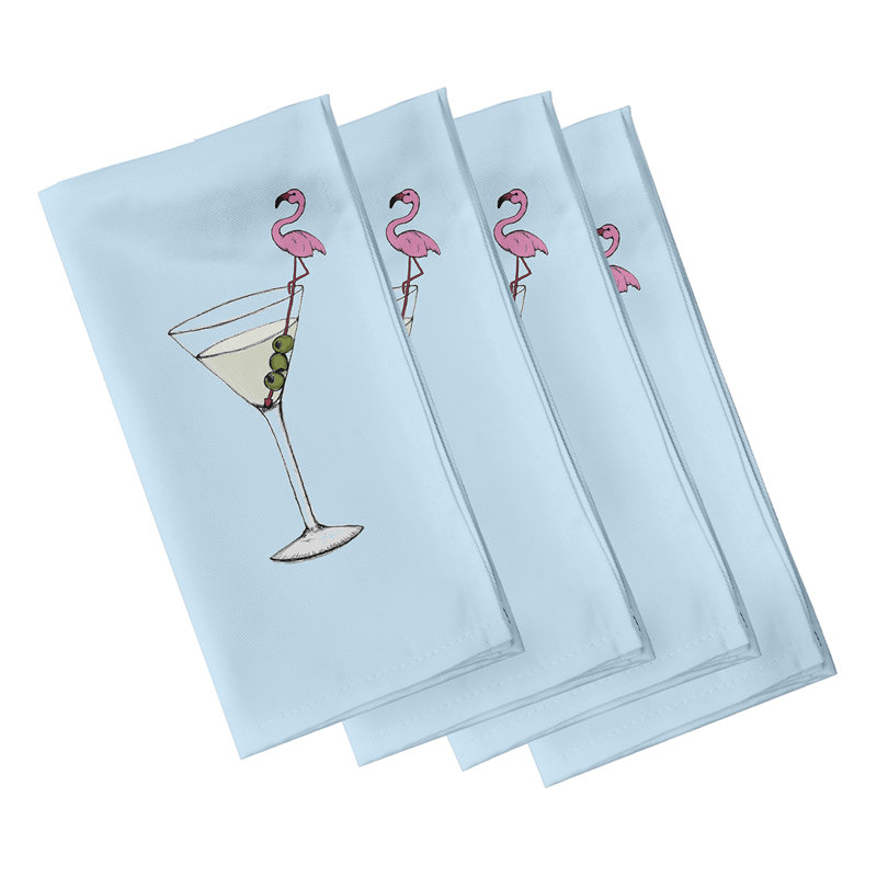 Connellsville Polyester Square Napkin, Blue