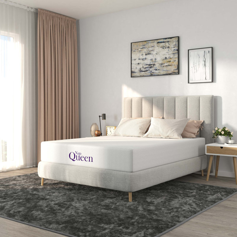 Twin XL Memory Foam Mattress With Charcoal-Infused Core, Medium Firm Support, Spine Alignment, And Silky Mesh Cover For Stomach Sleepers.