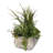 11'' Faux Succulent in Stone Pot