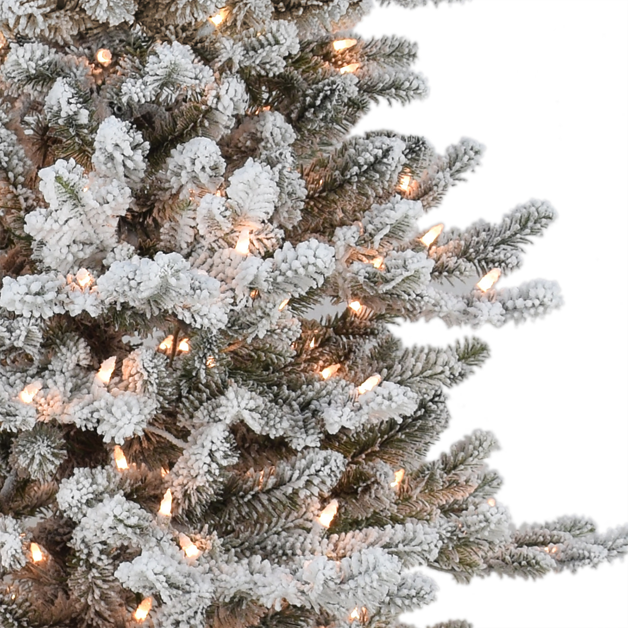 78' Lighted Artificial Fir Christmas Tree