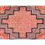 Tapis rouge brique en laine nouée à la main 9 pi x 11 pi 9 po D5C6D522023A4291AD5C5CEAEE403A2C