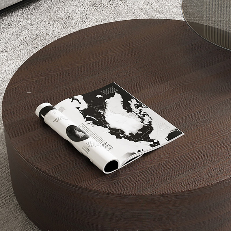 Table basse ronde de haut niveau