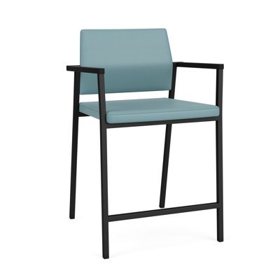 Avon Rx Healthcare Waiting Reception Hip Chair Upholstered Seat And Back Metal Frame