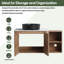 Meuble-lavabo simple 42 po avec lavabo en céramique