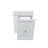 20" Wall-Mounted Single Bathroom Vanity with Sink