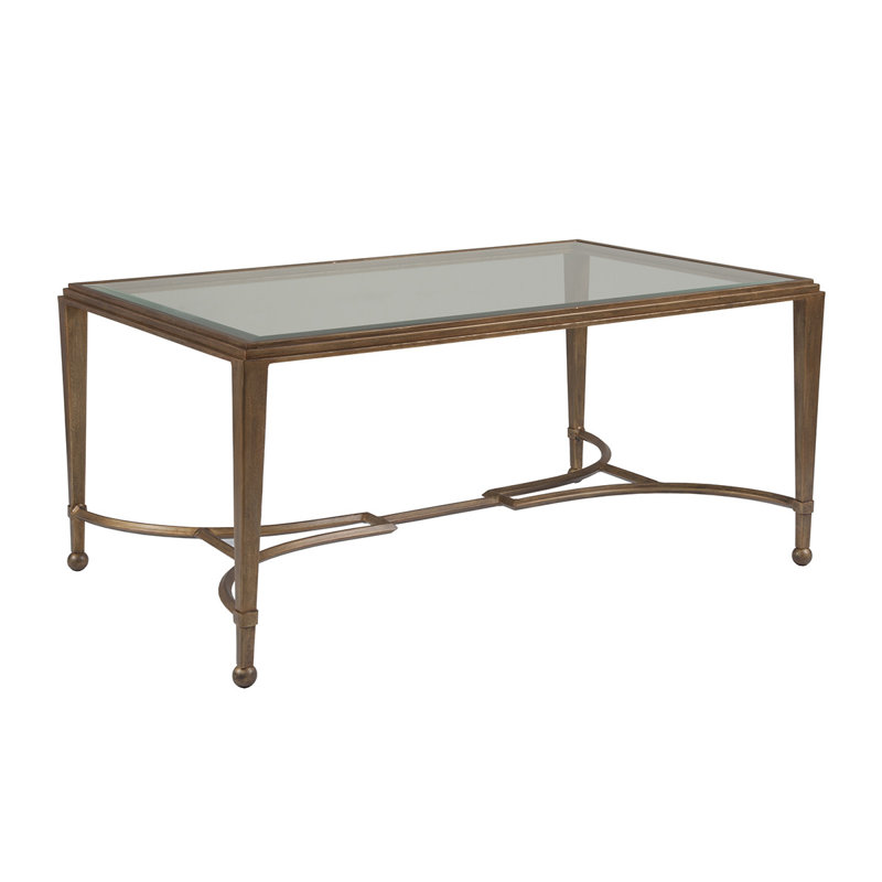 Metal Designs Sangiovese Cocktail Table, St Laurent, 20" H x 42" L x 28" W