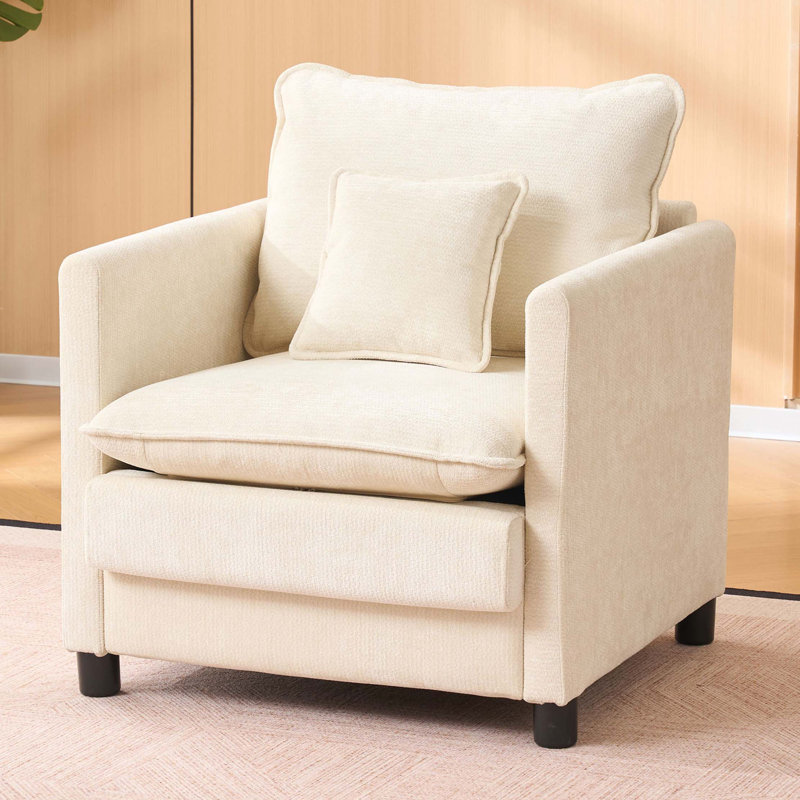Chaise de salon Modern, Beige