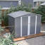 Outdoor Waterproof Garden Tool Storage Sheds With Floor Frame