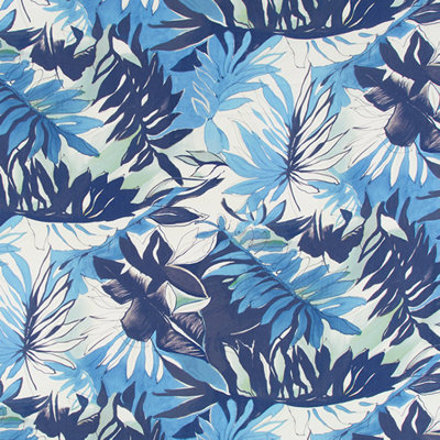 Tissu 100% lin Festival Color Jungle Allure