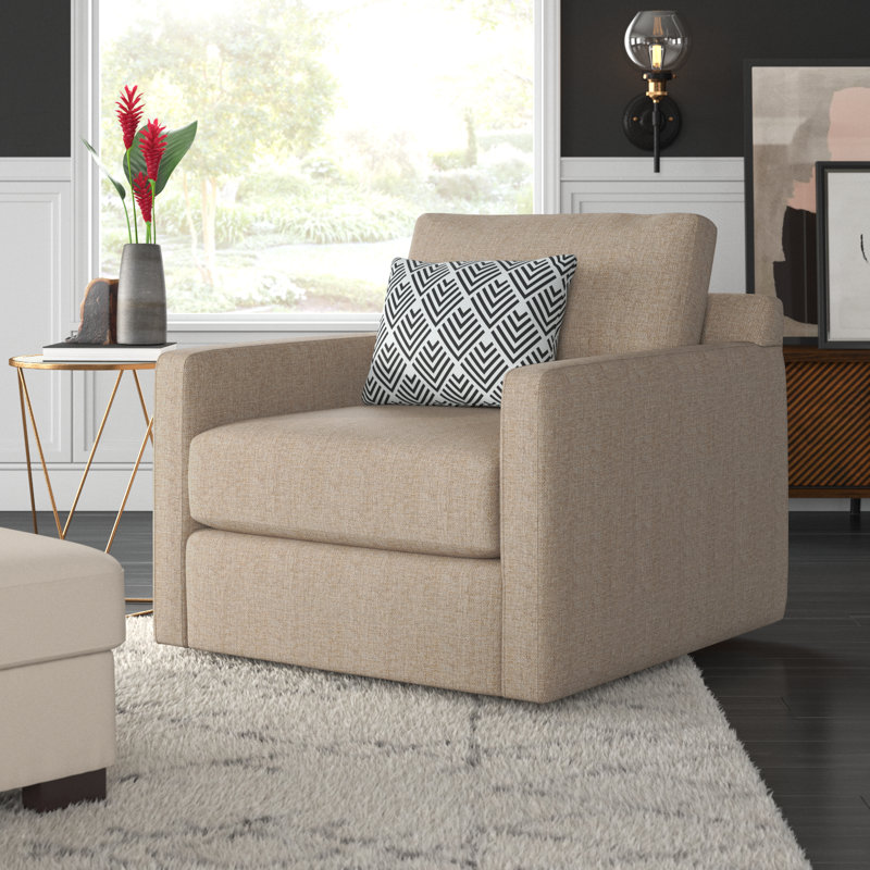 Fauteuil pivotant rembourré Betthezul