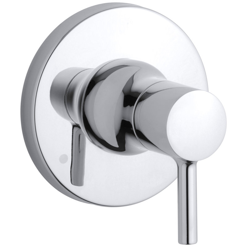 Toobi Transfer Valve Trim, Valve Not Included, Chrome poli