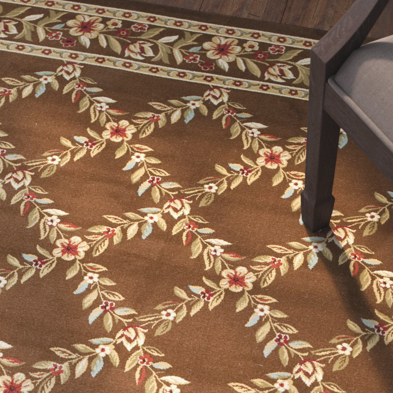 Tapis floral Klose Performance, Rectangle 4 pi x 6 pi
