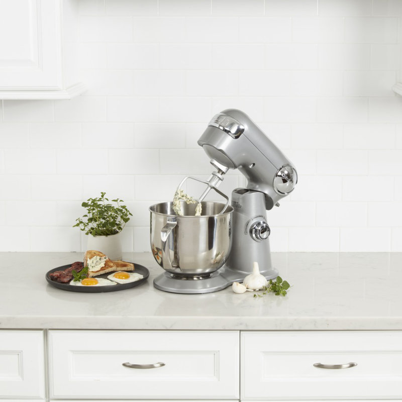 Cuisinart 12 Speed Stand Mixer, Silver Lining