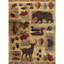 Tapis couleur nature 2 pi x 3 pi Nature's Nest