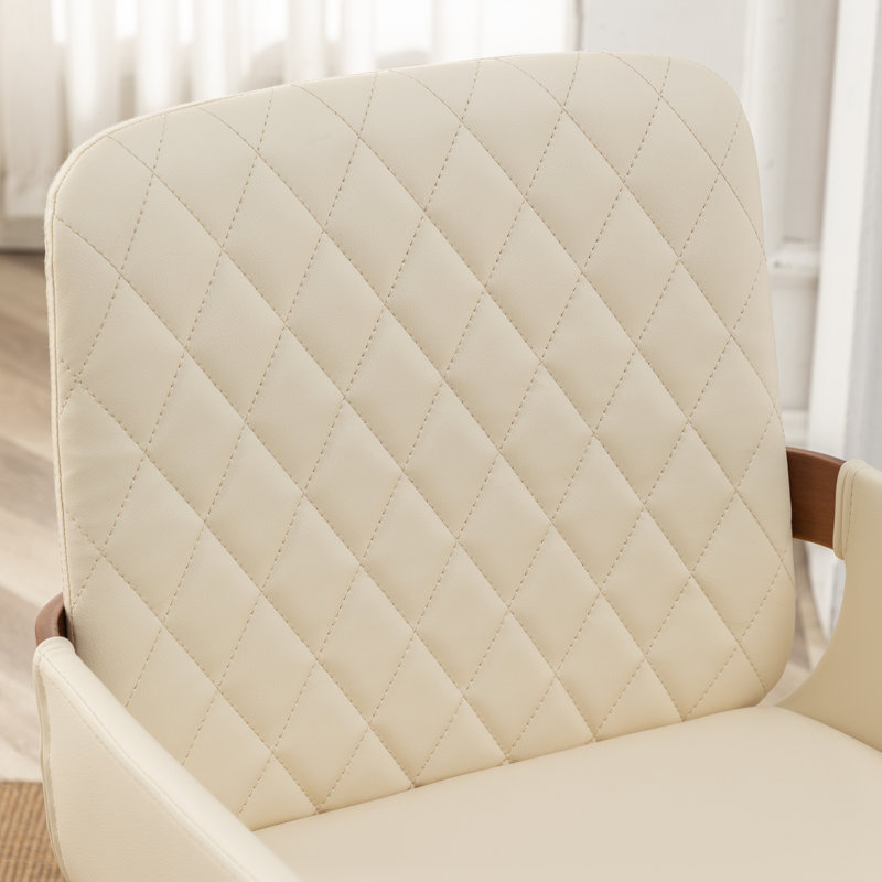 Chaises de salle à manger Malvino, Beige