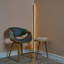 20.5cm Swing Arm Floor Lamp