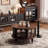 31.5"Vintage Solid Wood Coffee Table Set