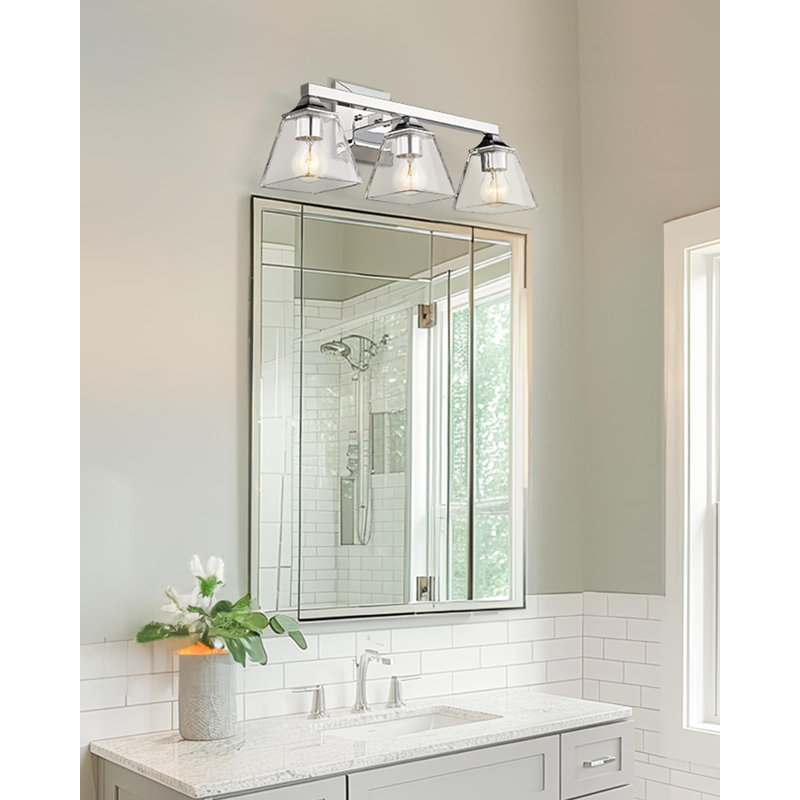 Larocca 3 - Light Dimmable Vanity Light, Chrome