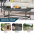 Charron 41.81'' Wide Metal Outdoor Patio Coffee Table