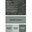Abstrait floral 89, art mural gris en métal-603396964