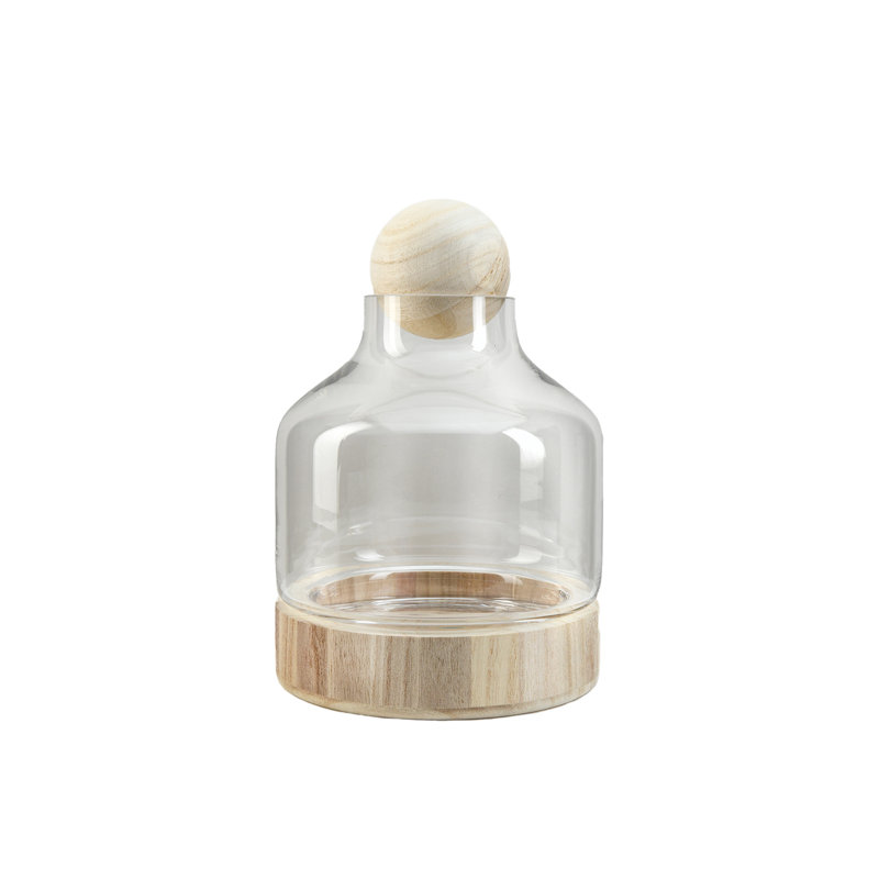 Vase de table en verre Valena, Moyenne