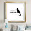 «Pawsome Cat», reproduction d'art textuel sur papier encadré-443387341-443387338