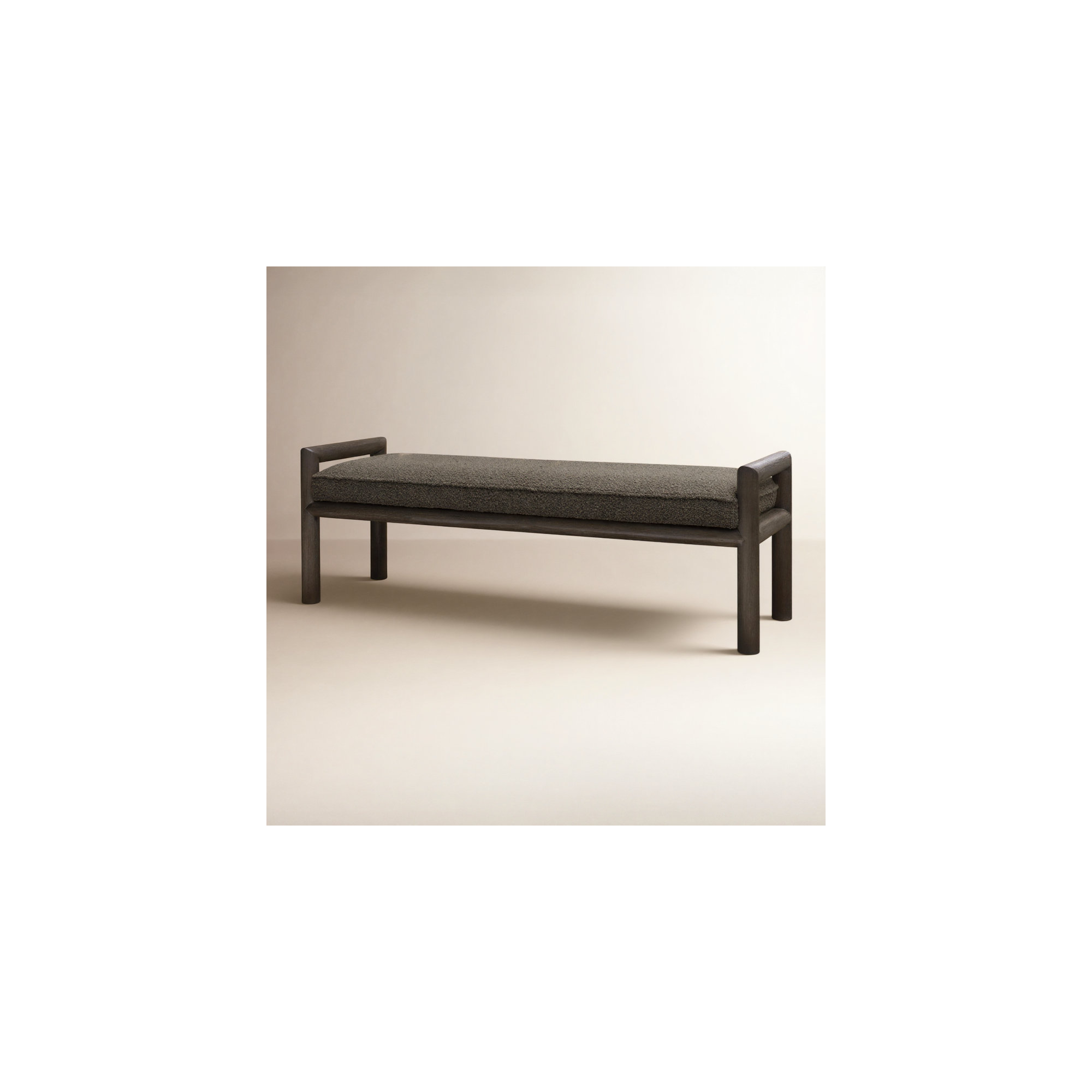 Colleen Bench, Gray, Basalt Gray