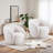 33'' Soft Upholstered Single-person Swivel Chair Set, Suitable For Living Rooms And Bedrooms(set Of 2)-813379490
