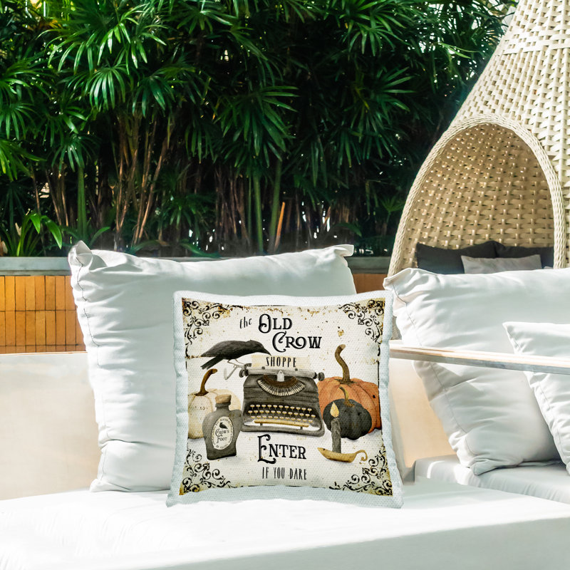 Abstract Outdoor Throw Pillow