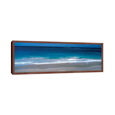 Waters Edge Barbados Caribbean - Wrapped Canvas Panoramic Print