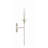 Margo 1-Light Dimmable Wrought Iron Wallchiere with Silk Shade -84159248