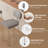 Counter Height Bar Stools , 26 inch Barstools , Fabric Kitchen Counter Stools with Back,  Bar Chairs-788050770-788050769
