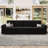 Velvet Sectional Sofa Bed Sleeper-1820958724