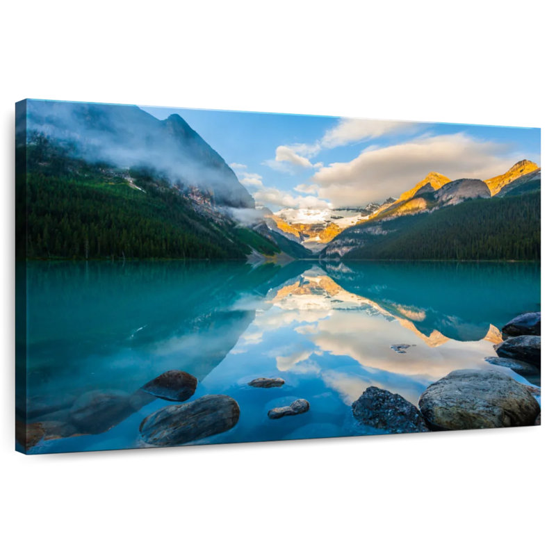 Alvord Lake Louise Reflections, H 30 po x l 45 po