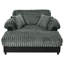 Sofa méridienne moderne avec revêtement moelleux et soutien ergonomique