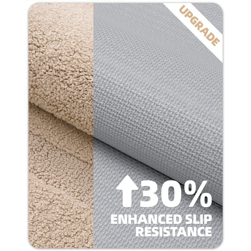Sandnes Bath Rug, Khaki, 60" L x 24" W