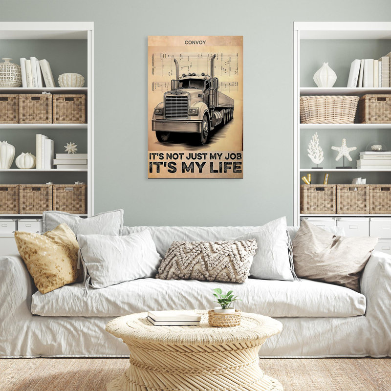 «Lachaidh Convoy Its Not Just My Job on Canvas», impression, H 20 po x l 16 po x P 1,25 po
