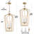 Aitkin 4 - Light Lantern Geometric Pendant
