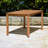 Aliyaan Rectangular Eucalyptus Solid Wood Outdoor Dining Table Yes , 59 " W 32.5 " D