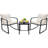 Beauman Metal 2 - Person Rocking Seating Group with Cushions-2129342193