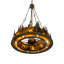Tall Pines LED Downrod Ceiling Fan