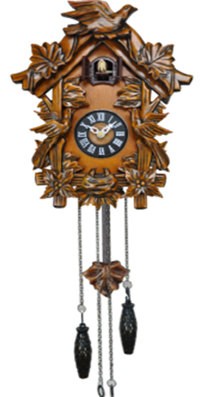Waylan Solid Wood Wall Clock