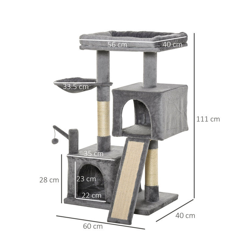 Tewksbury 111cm H Cat Tree