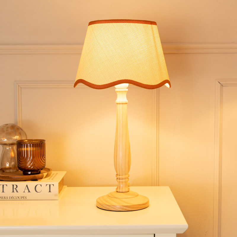 Arite Table Lamp, Natural, No, Red