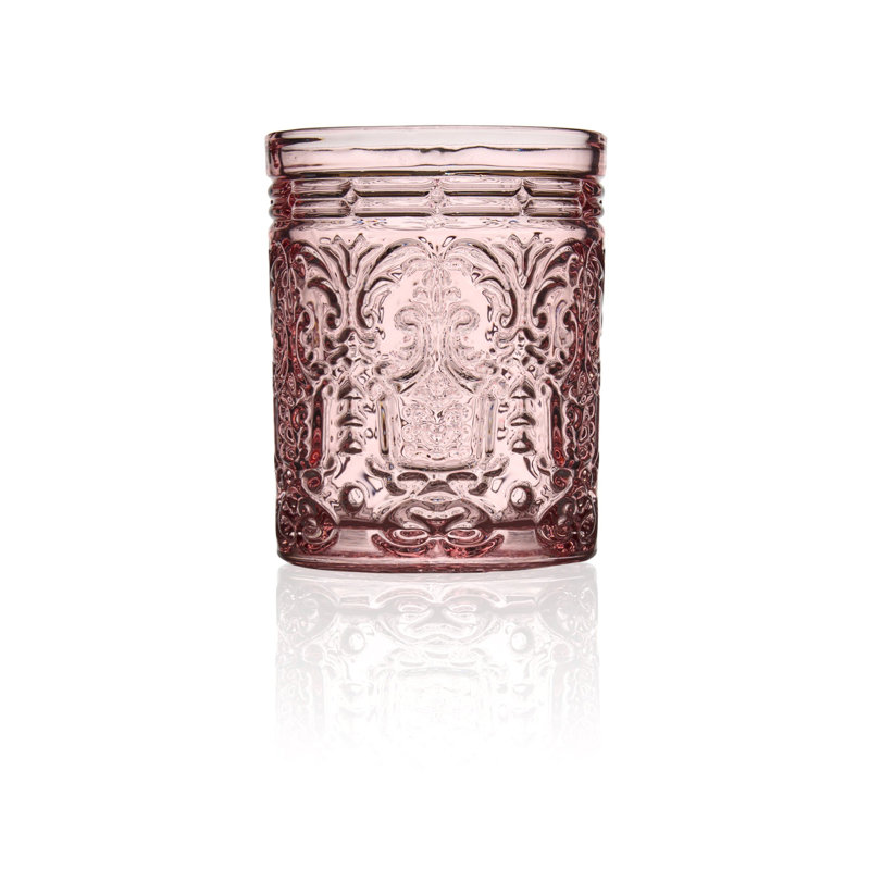 Jax Drinking Glass 11 oz, Pink